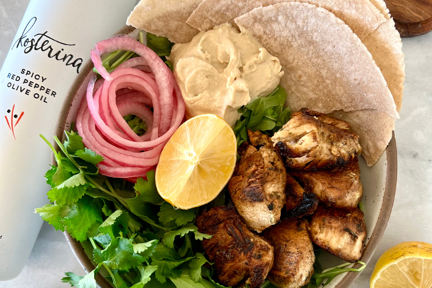 Spicy Greek Shawarma