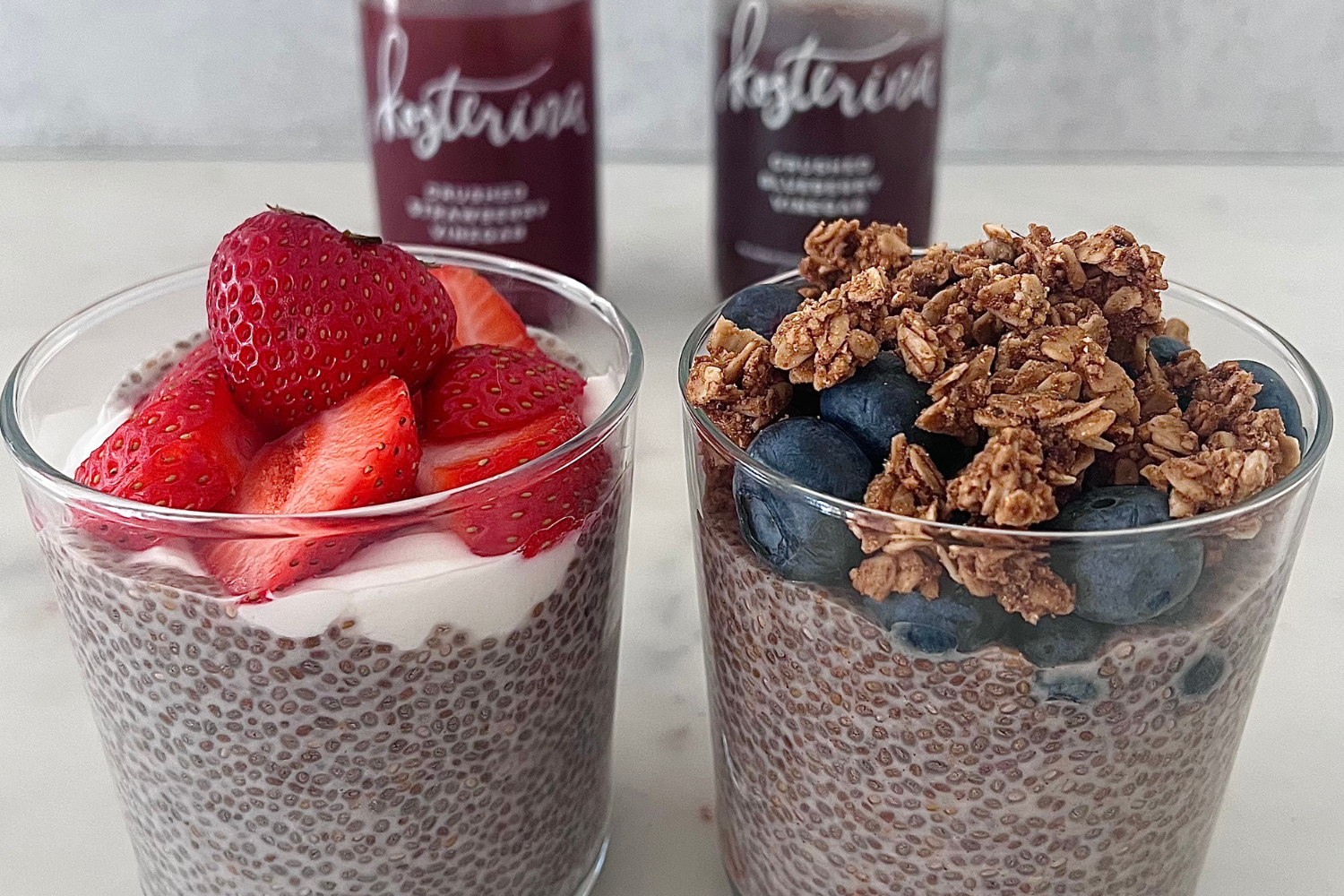 Chia Pudding Two Ways