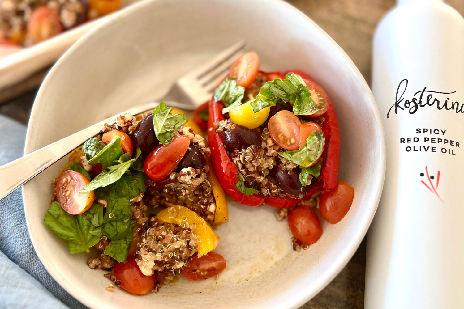 Spicy Stuffed Peppers