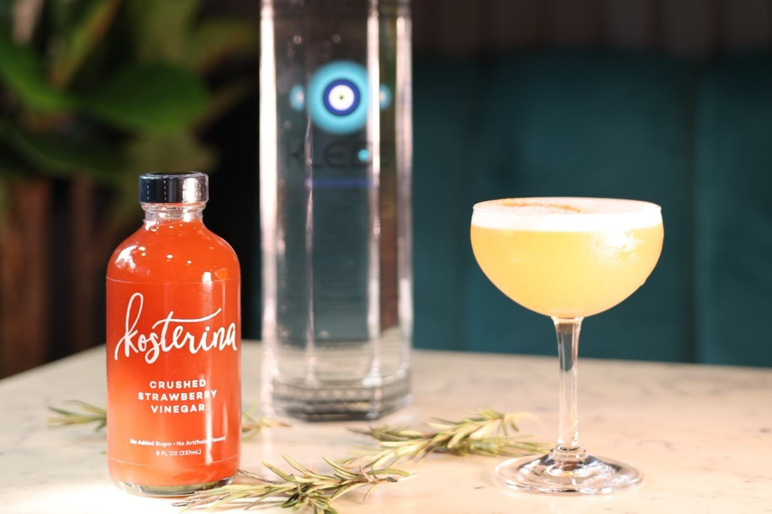 Strawberry Kleos Cocktail