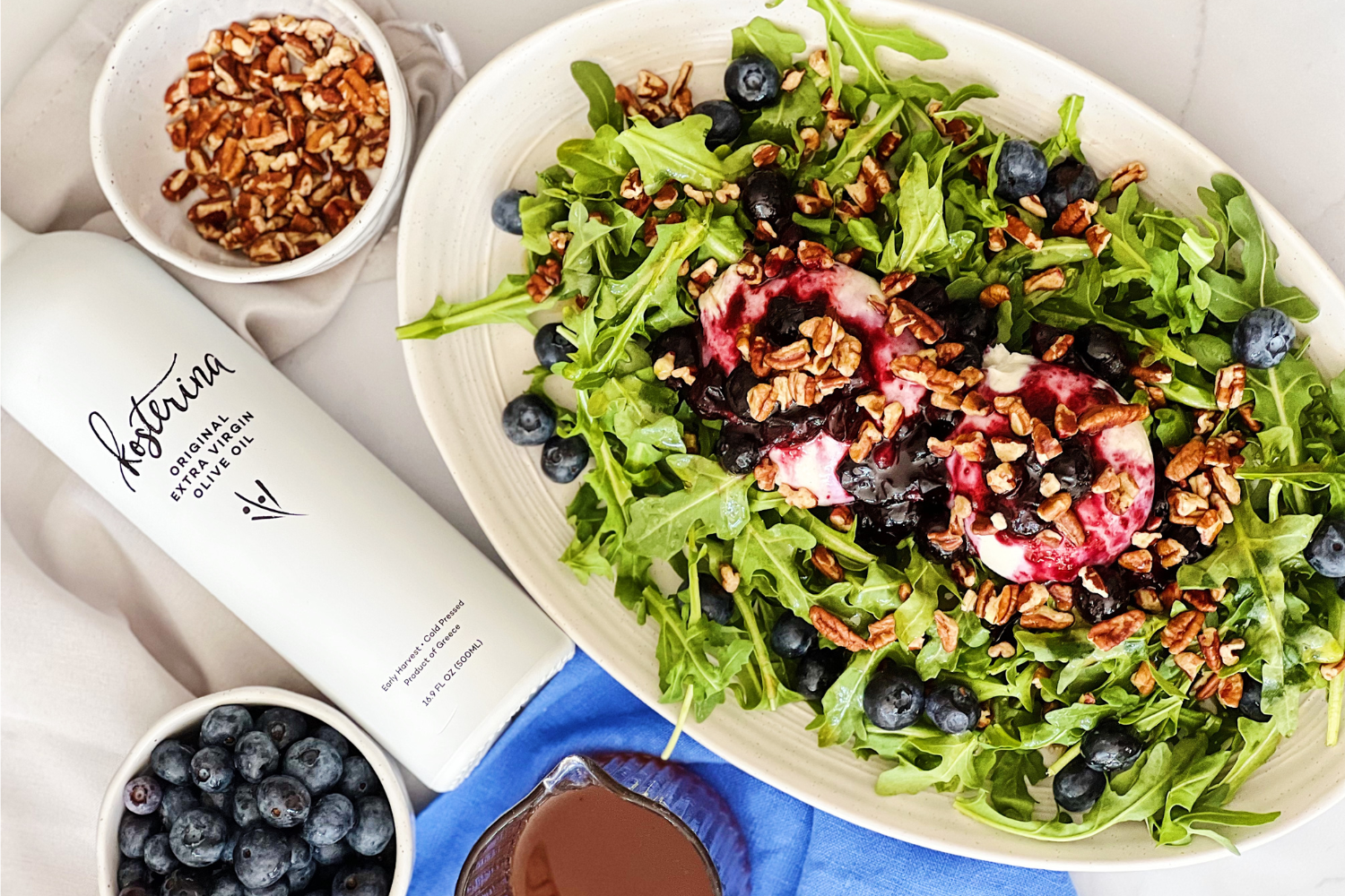 Blueberry Burrata Salad