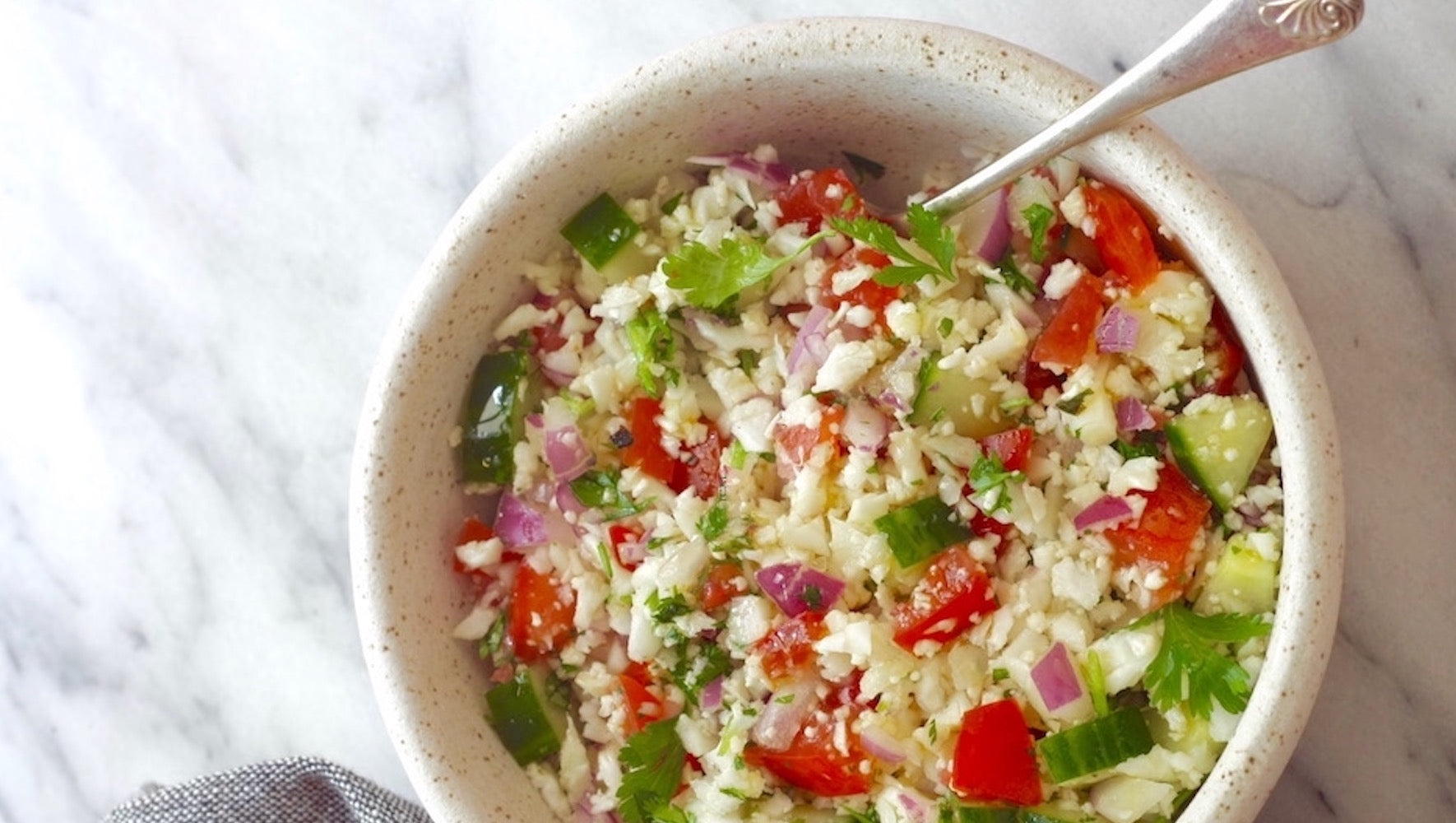 Cauliflower Rice Salad