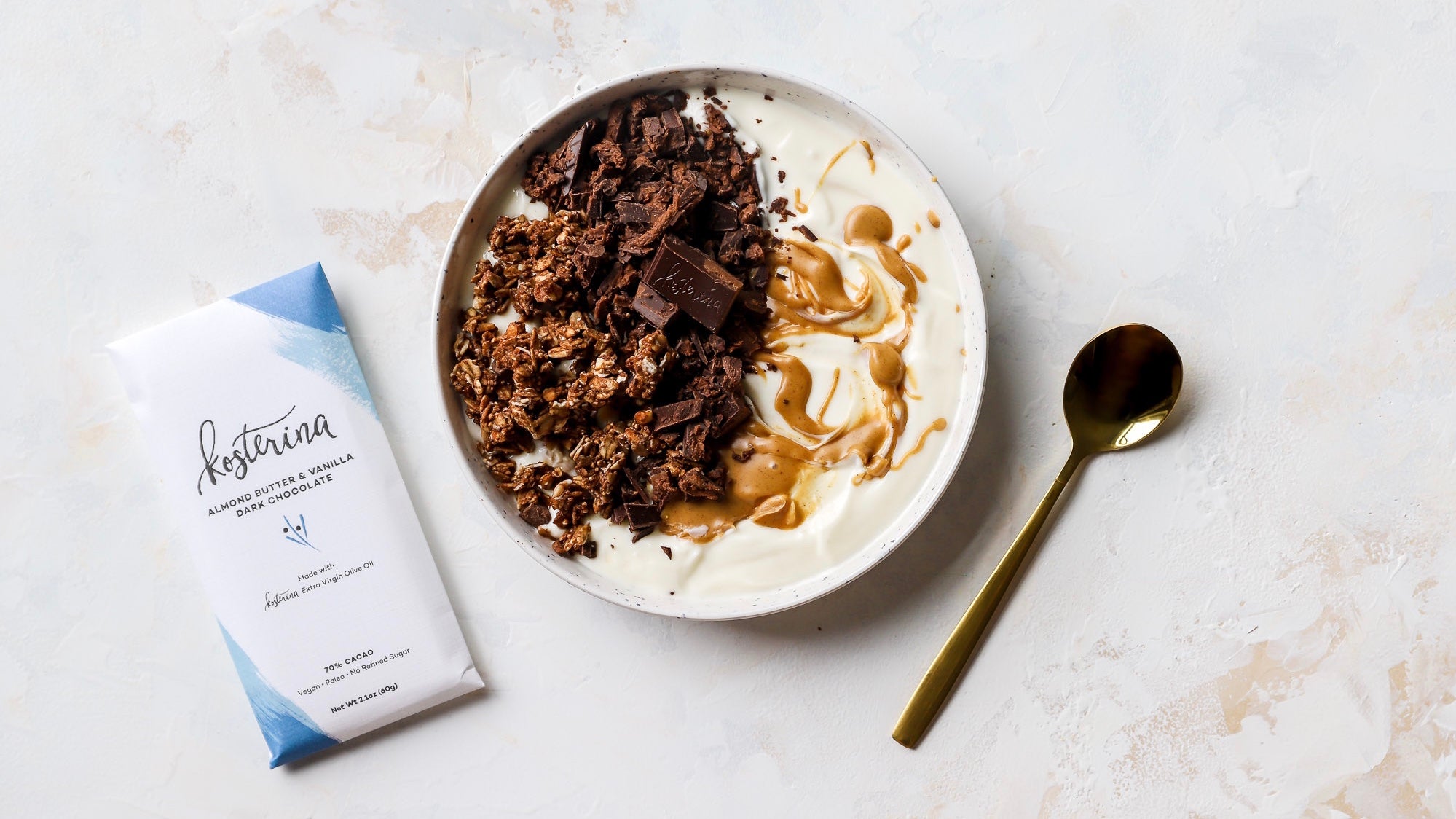 Dark Chocolate Yogurt Bowl