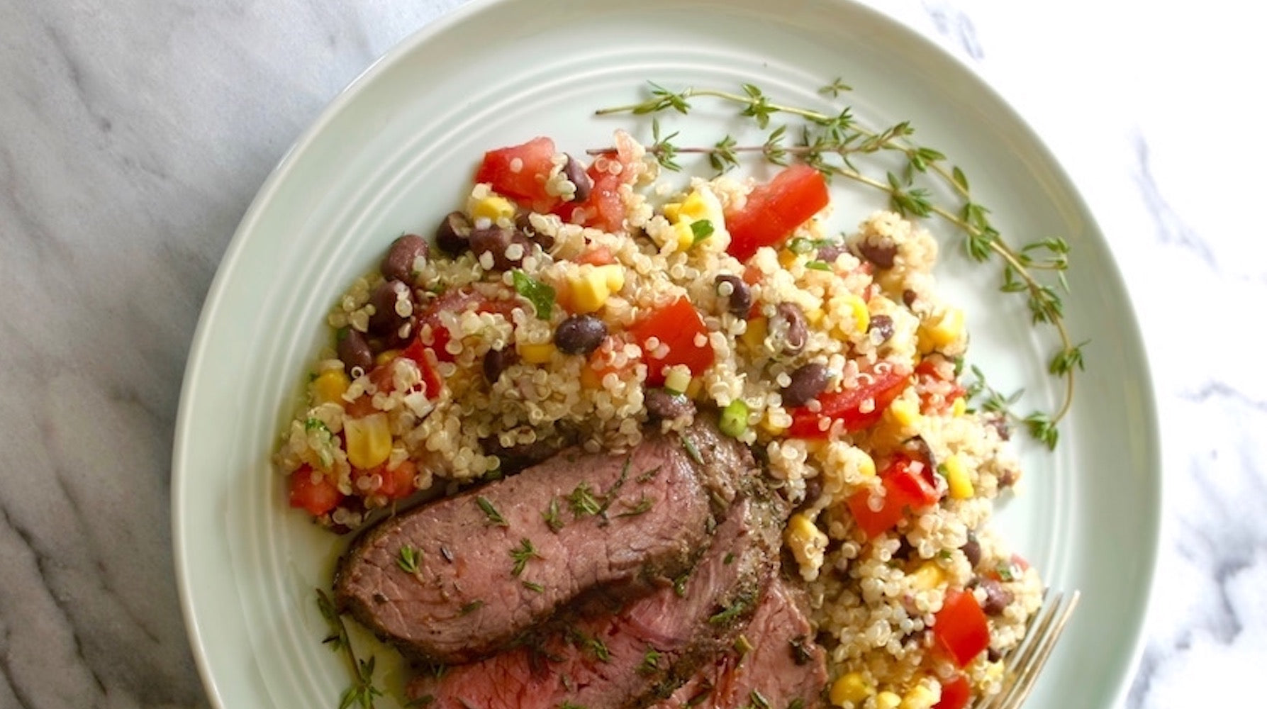 Garlic & Herb Marinated Grilled Steak
