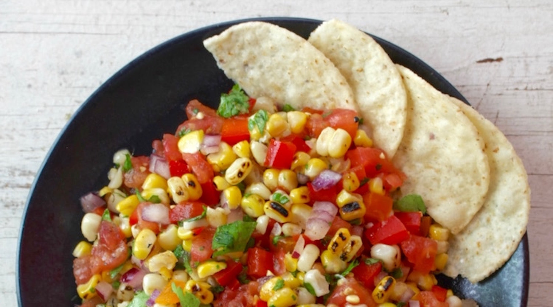 Grilled Corn Summer Salsa