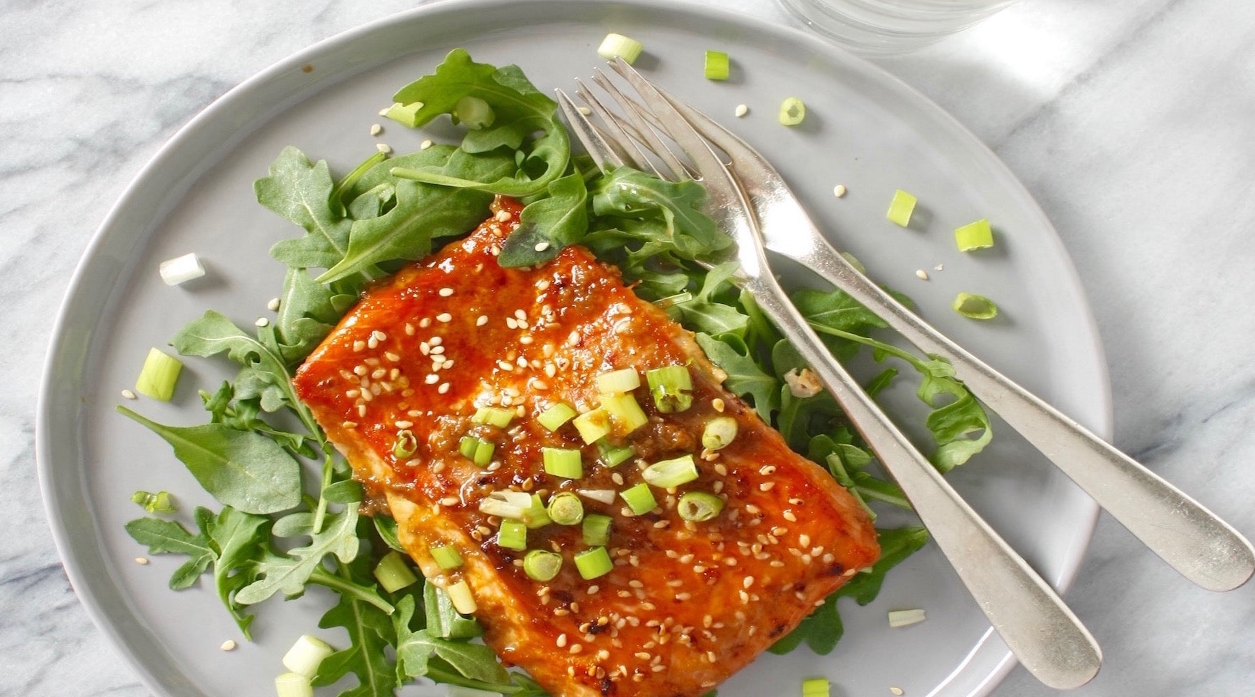 Maple-Ginger Roasted Salmon