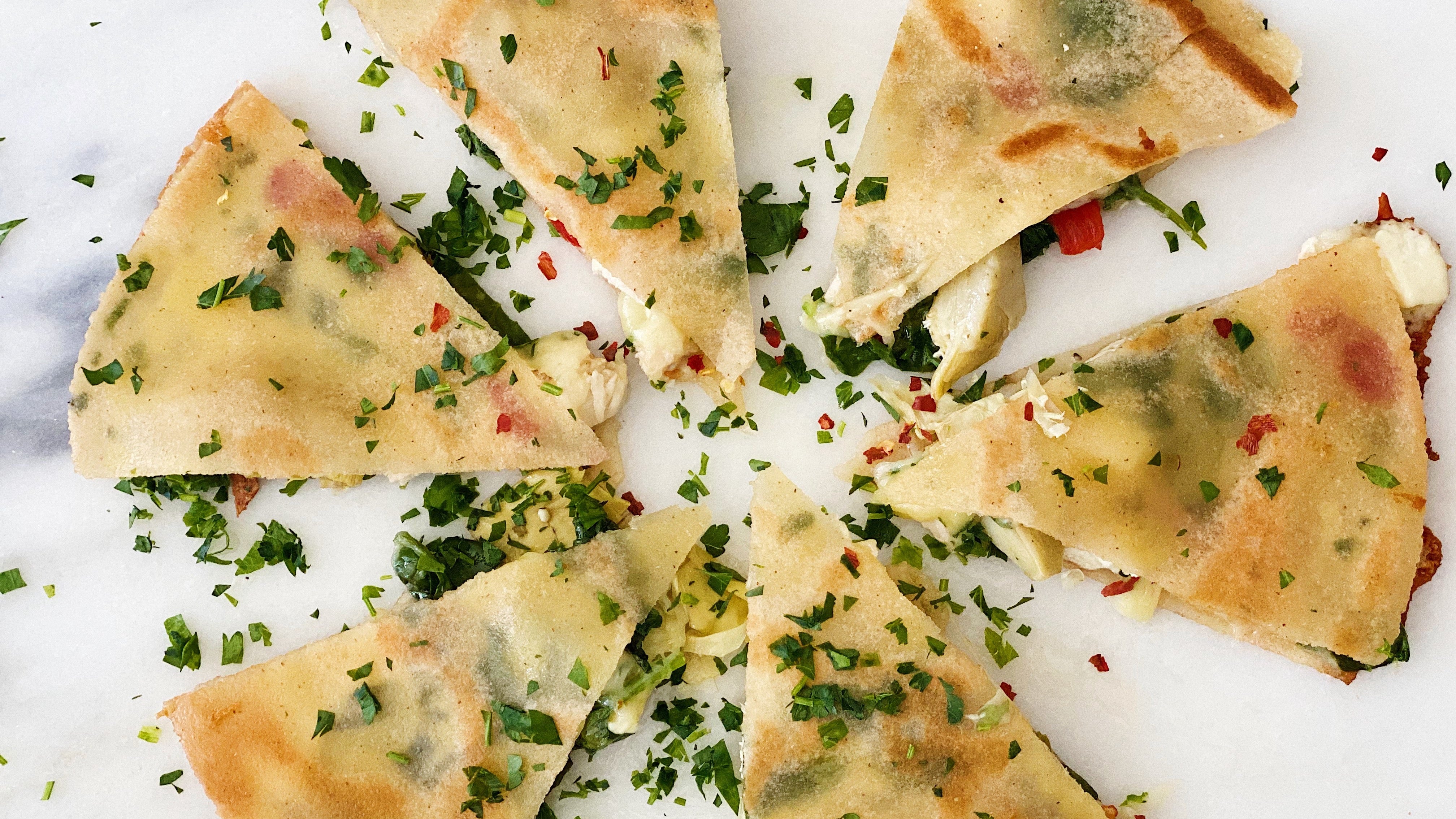 Mediterranean Quesadilla