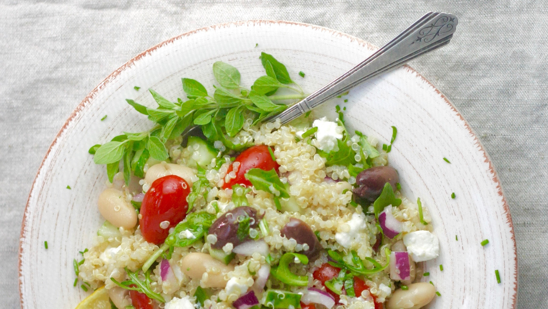 Mediterranean Quinoa Salad