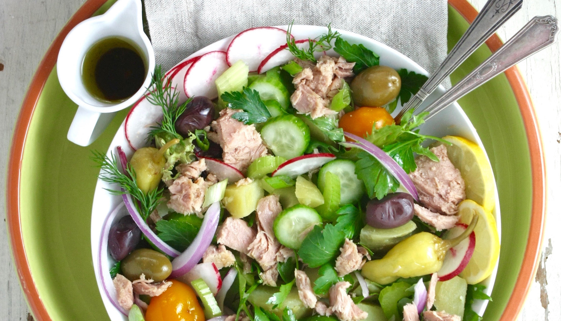 Mediterranean Tuna Salad