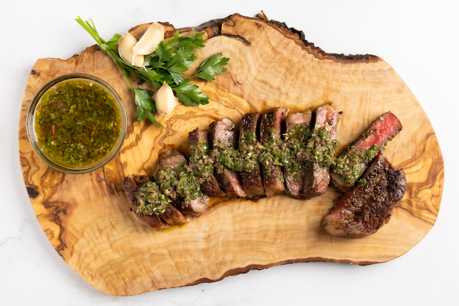 Spicy Lamb Chops with Chimichurri Sauce