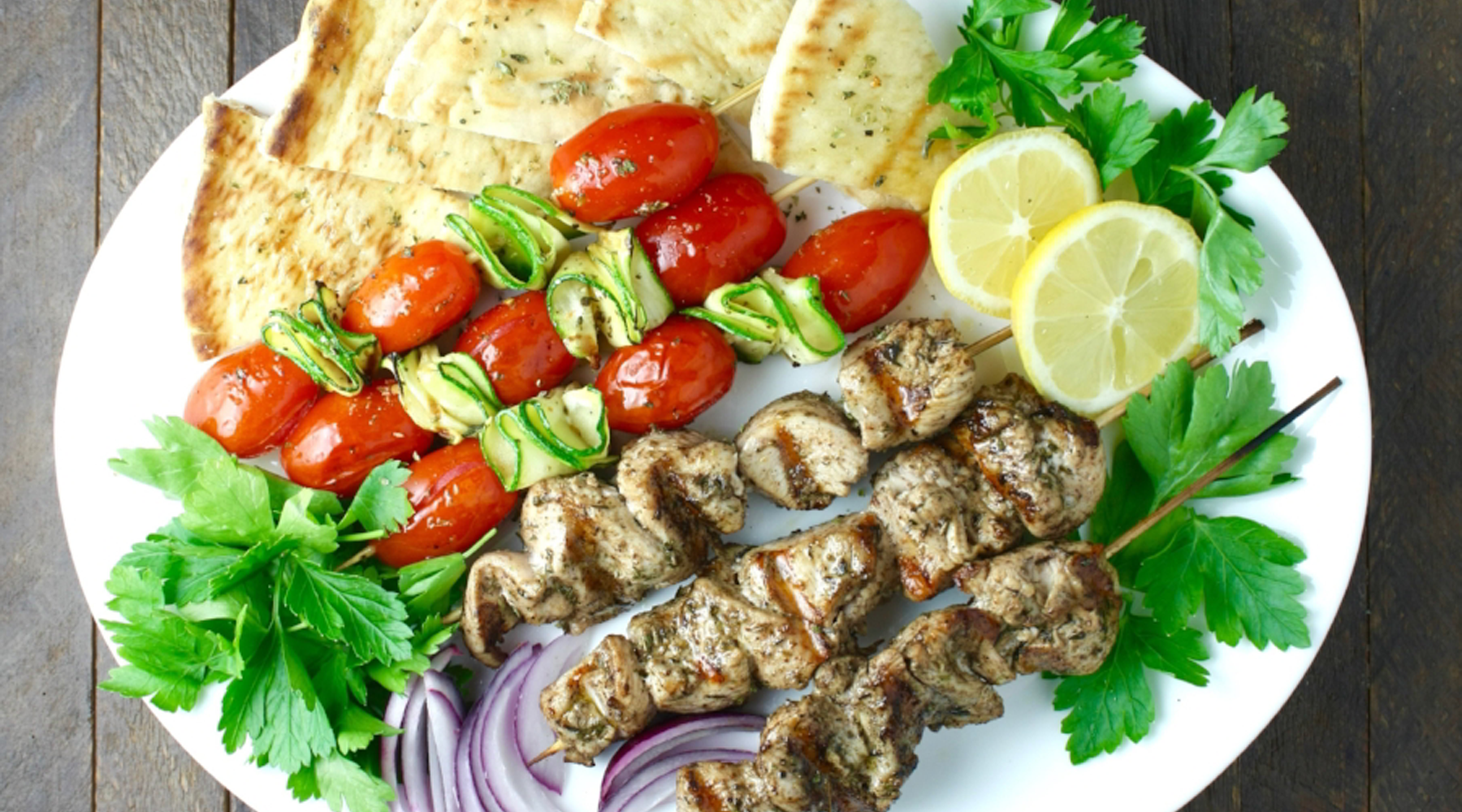 Mediterranean Chicken Kebabs