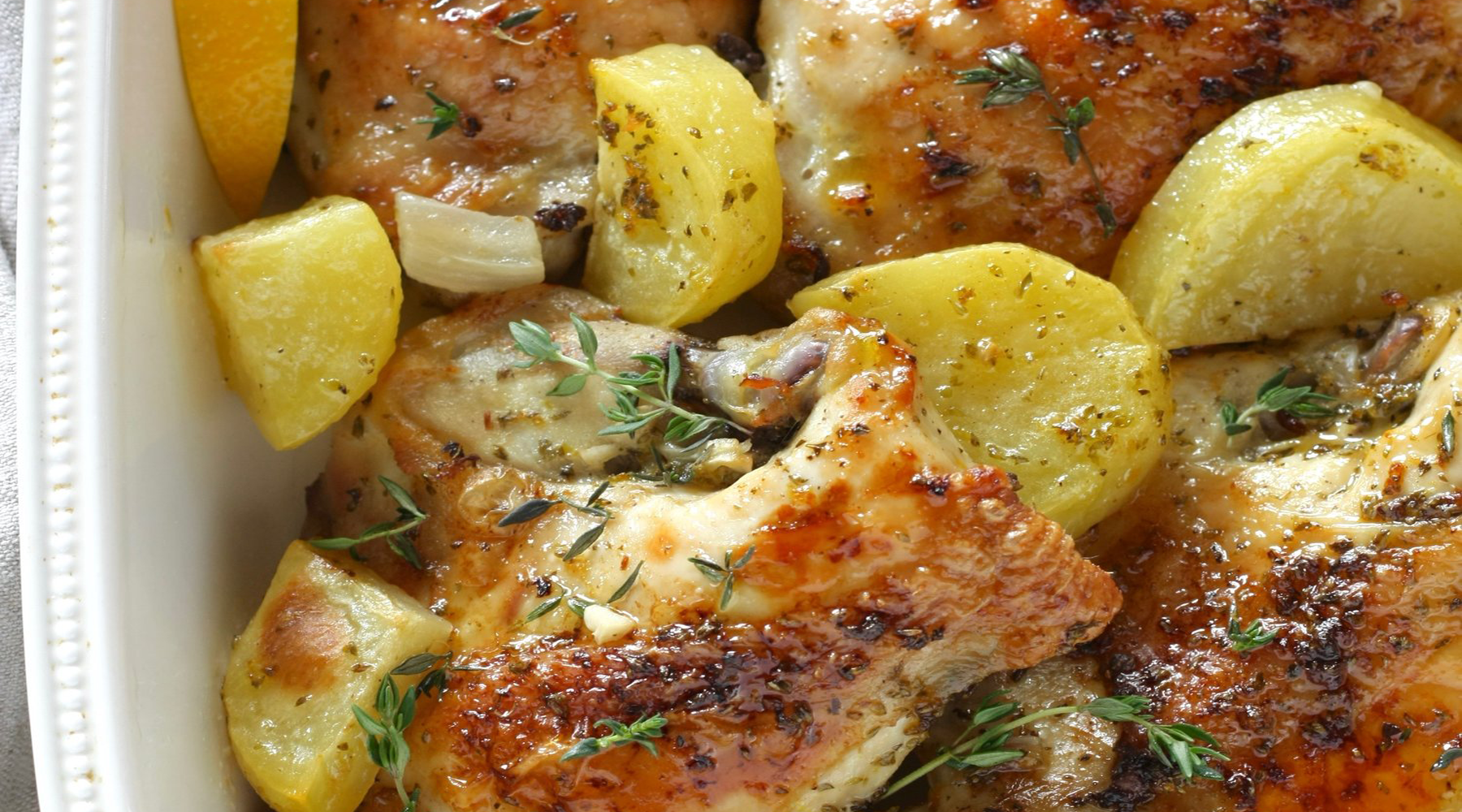 Greek Lemon Chicken & Potatoes