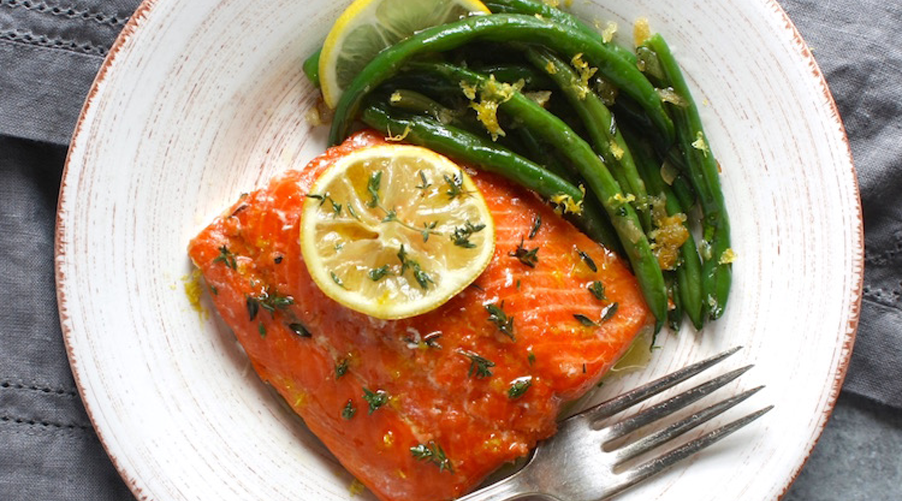 Roasted Lemon Salmon