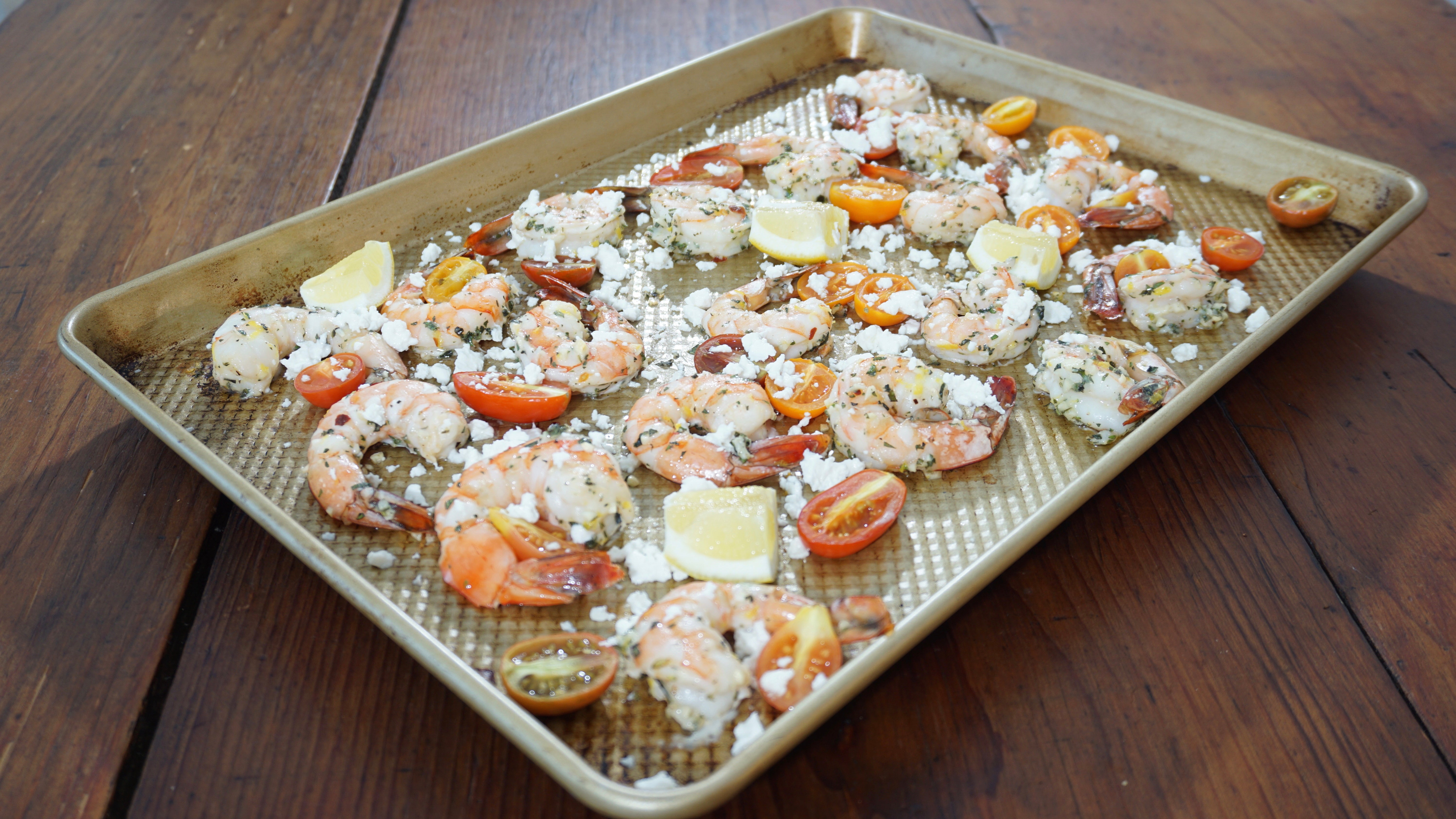 Sheet Pan Shrimp