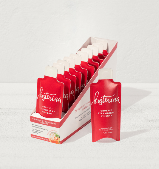 Crushed Strawberry Vinegar Packet (10-Pack)